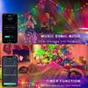 DIY Light String App Contronl String Lights RBGIC Bluetooth Connect Decorations Lights for Room Chirsmas New Year Holiday Decor
