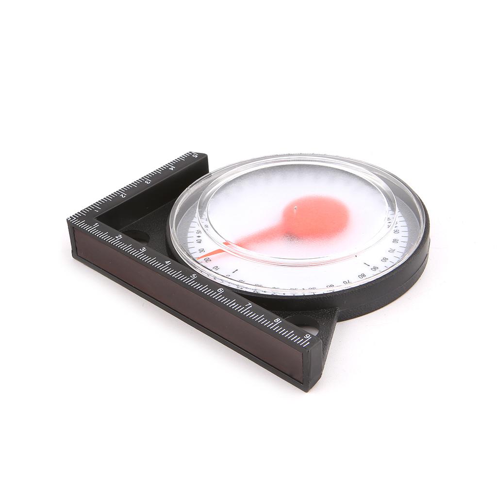 0-360 Degrees Slope Inclinometer High Accuracy ABS Angles Finder Slope Level Meter Angle Finder Measure Product Angles