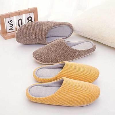 Invierno Diagonal Pattern Cushion Men's and Women's Winter Indoor Shoes CH1665974