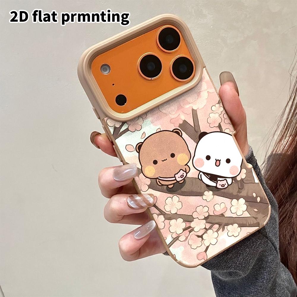 Phone Case: 2D flat lambskin suitable for iPhone 18, 17, 16, 15, 14, 13 Pro film protection case, sweet spring, Christmas and Halloween gifts
