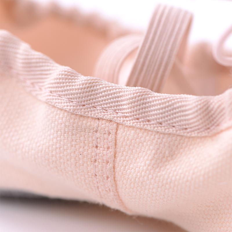 Girls Ballet Shoes Canvas Soft Sole Ballet Dance Slippers Children Practise Ballerina Shoes Woman Dance Shoes
