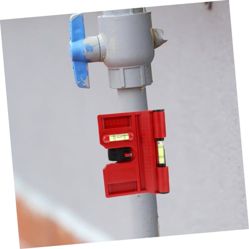 OSALADI 2-Piece Foldable Bubble Angle Indicator for Measuring Tube Angle and Pipeline Positioning