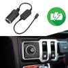 Convert USB Type C to 12V Cigarettes Lighter Adapter Cable USB Type C To 12V Adapter Cable For Car Fan, LED Lights