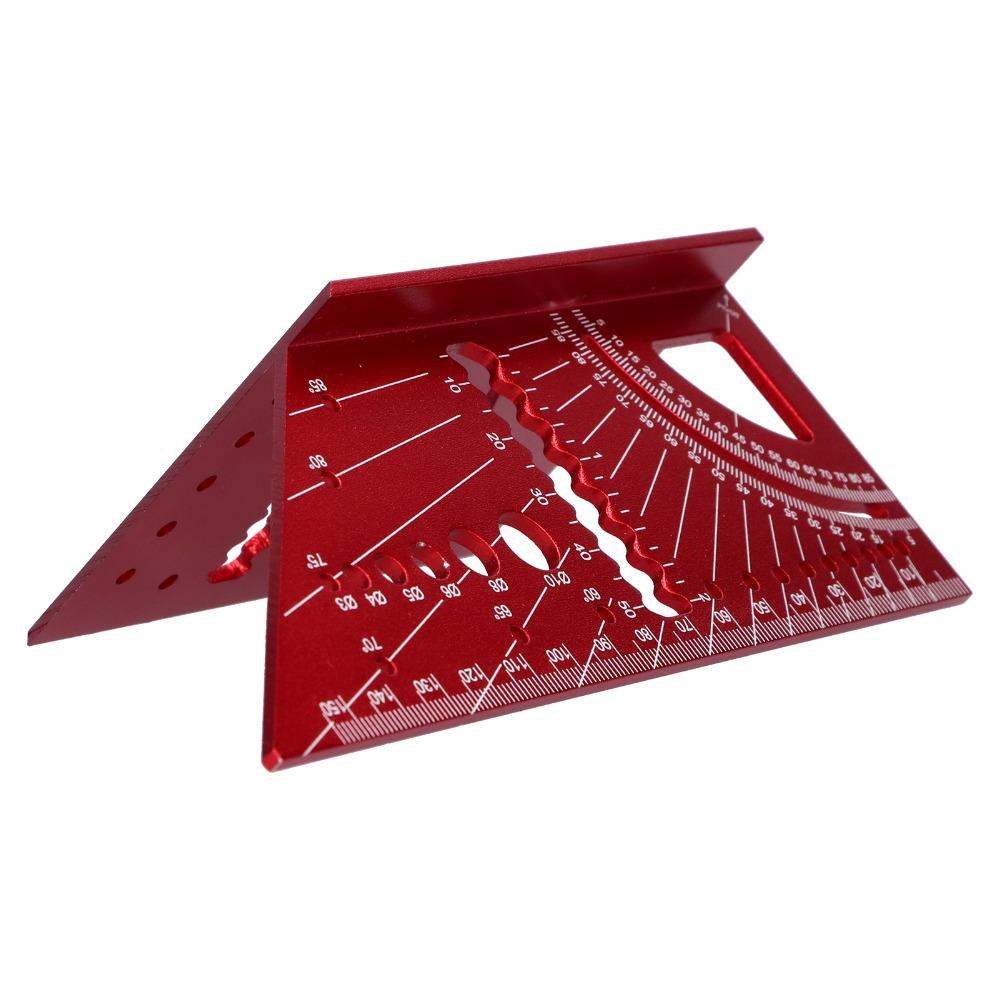 6.6 Inch Size 3D Multi-Angle Measuring Ruler T-Type Carpenter Square  Woodworking and Engineering