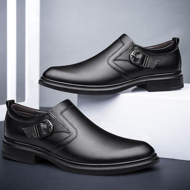 Módní Formální kožené boty pro muže Šaty Business Boty Pánské Geometrické Oxfords Party Svatba Běžné Pánské boty