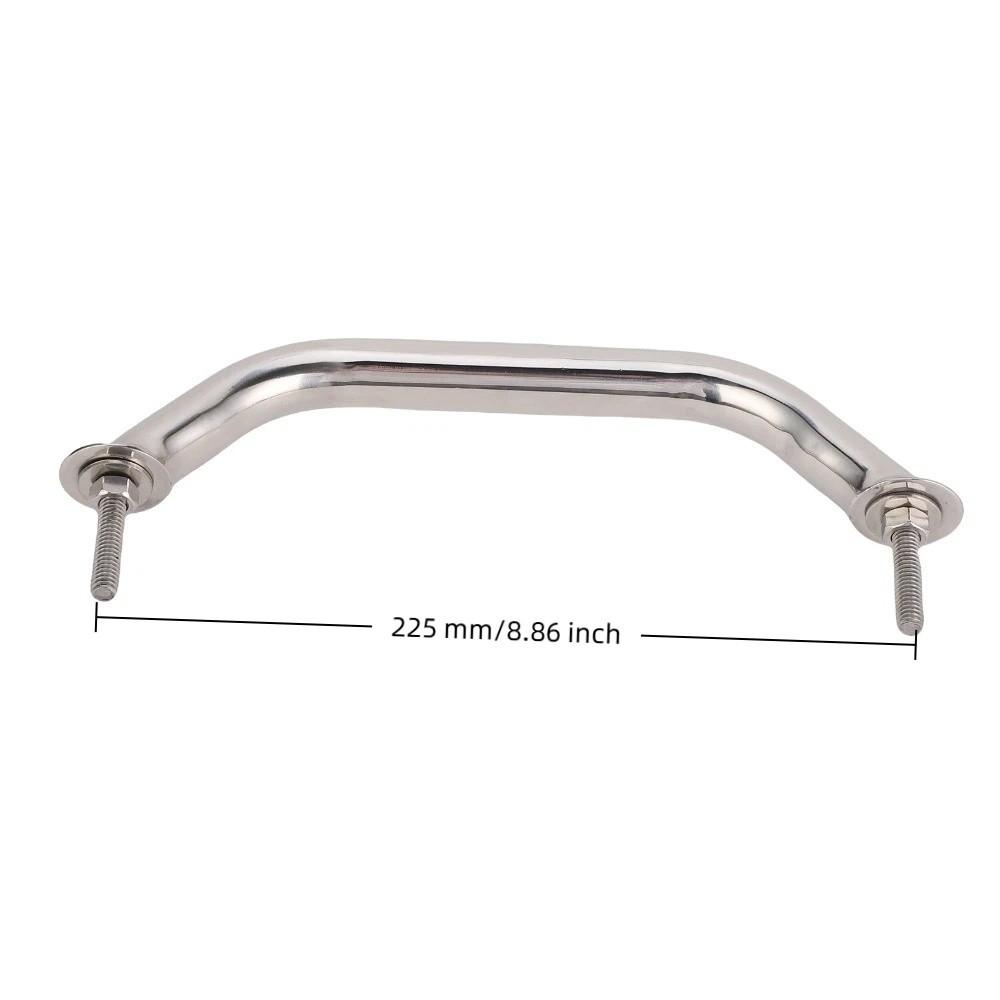 8'' 9'' 12'' Marine Boat Handle Polished Finish Door Grab Bar Rail Grip Boat Grab Bar  Hatch Deck