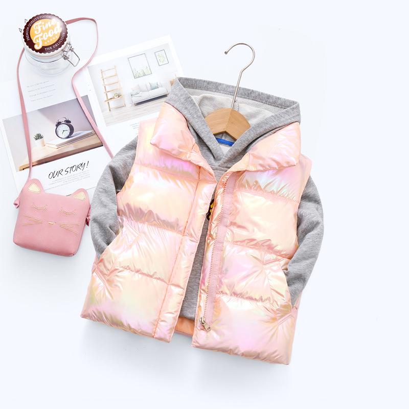 Neue bunte Kinder Herbst/Winter Weste - Jungen & Mädchen Stehkragen Ärmellose Jacke Erhältlich in S, M, L