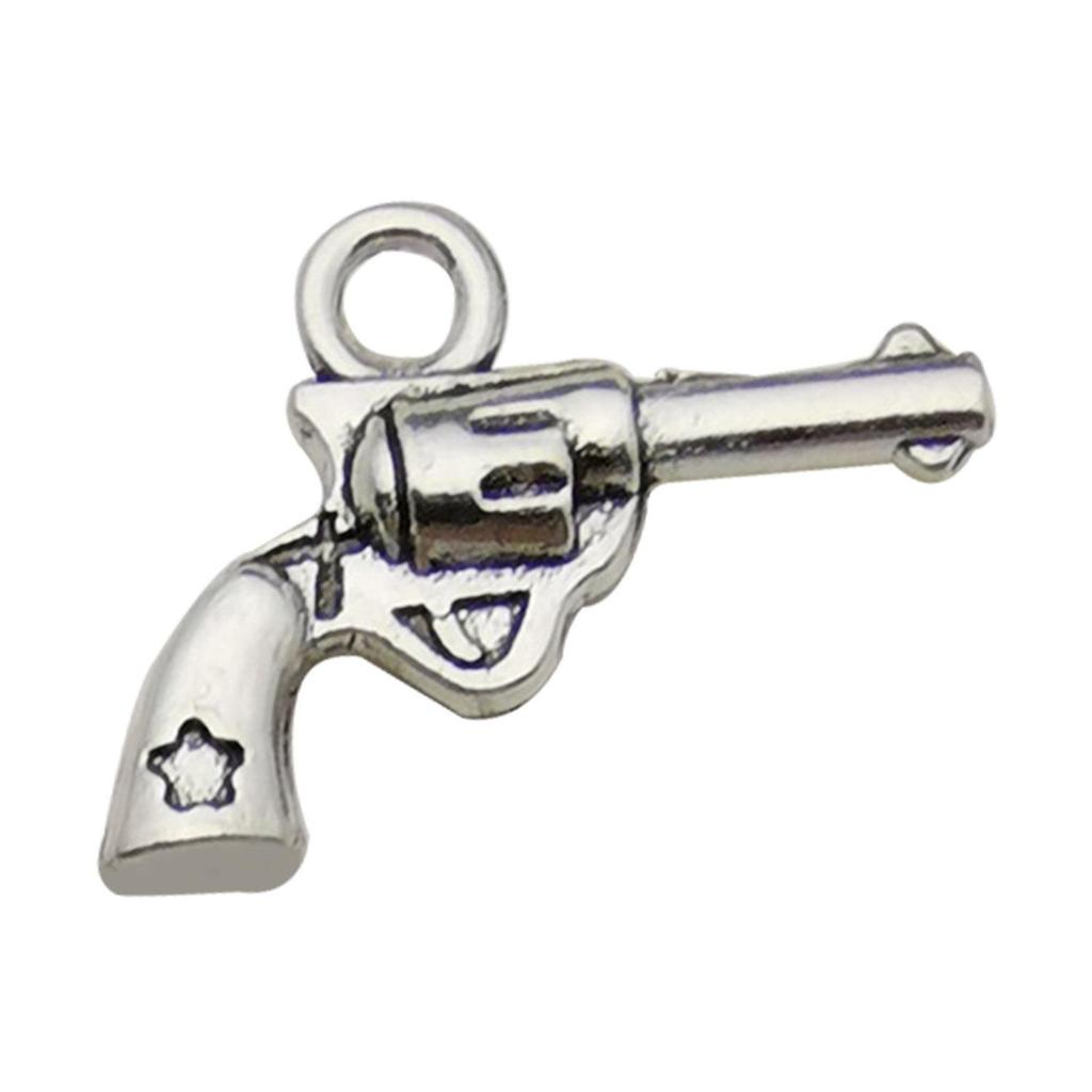 DIY Handmade Western Cowboy Jewelry: Horseshoe, Hat, Cactus Alloy Pendant Bracelet Charm