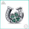 Hot 100 Copper Four Leaf Shamrock Charm Bead Charms 3mm Do It Yourself Holiday Fine Jewellery Gift Making High Quality