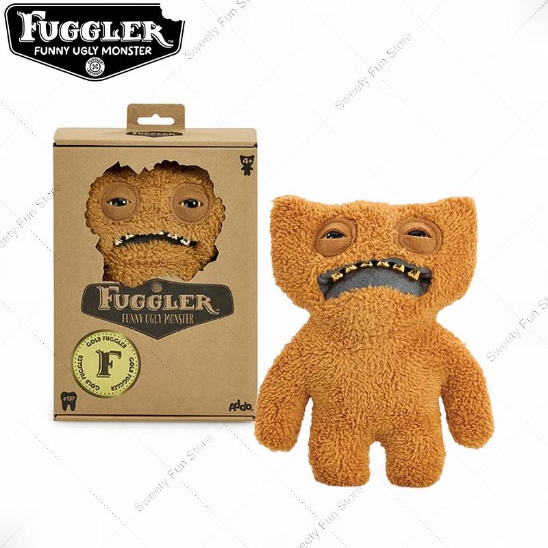 100% Original Fuggler Plush Toys Funny Ugly HAIRY FUGGS Series Tooth Monster Stuffer Plushies Cute Sir Belch Screech Dolls Gifts