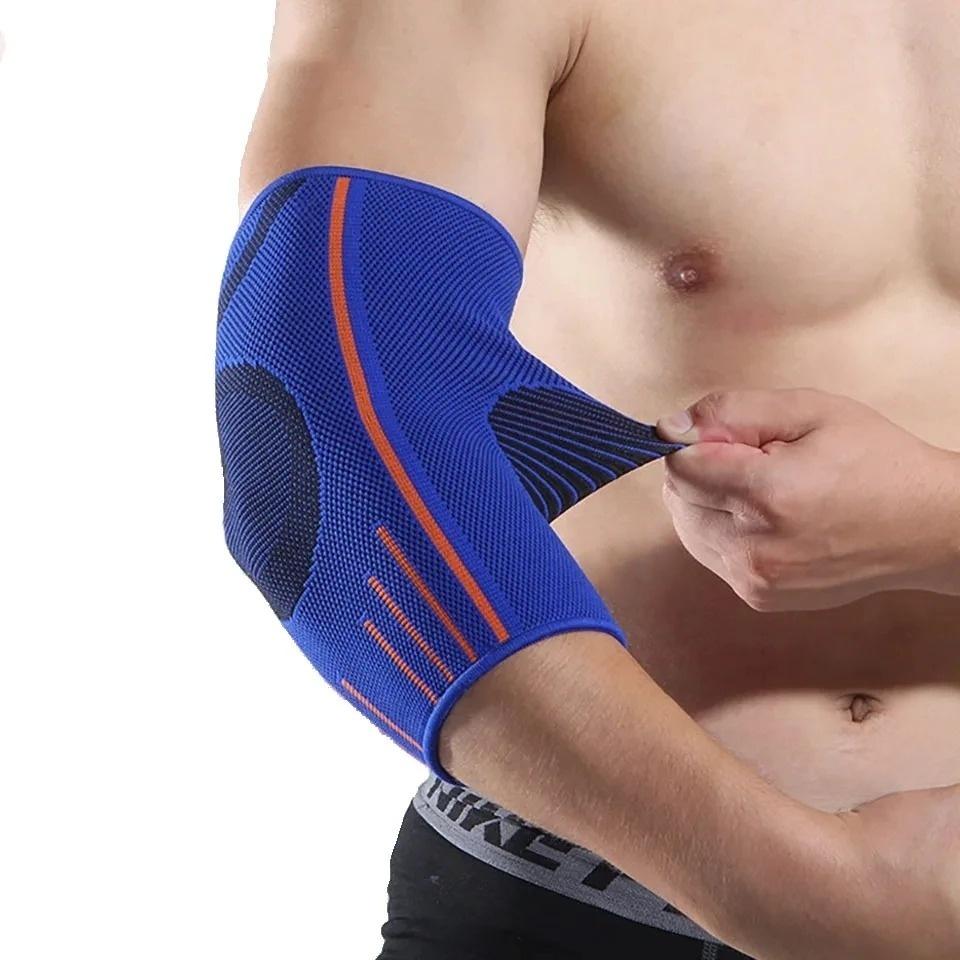 Breathable Elbow Compression Sleeve Support For Volleyball Tennis Gym Non-Slip Arthritis Pain Relief Arm Protector