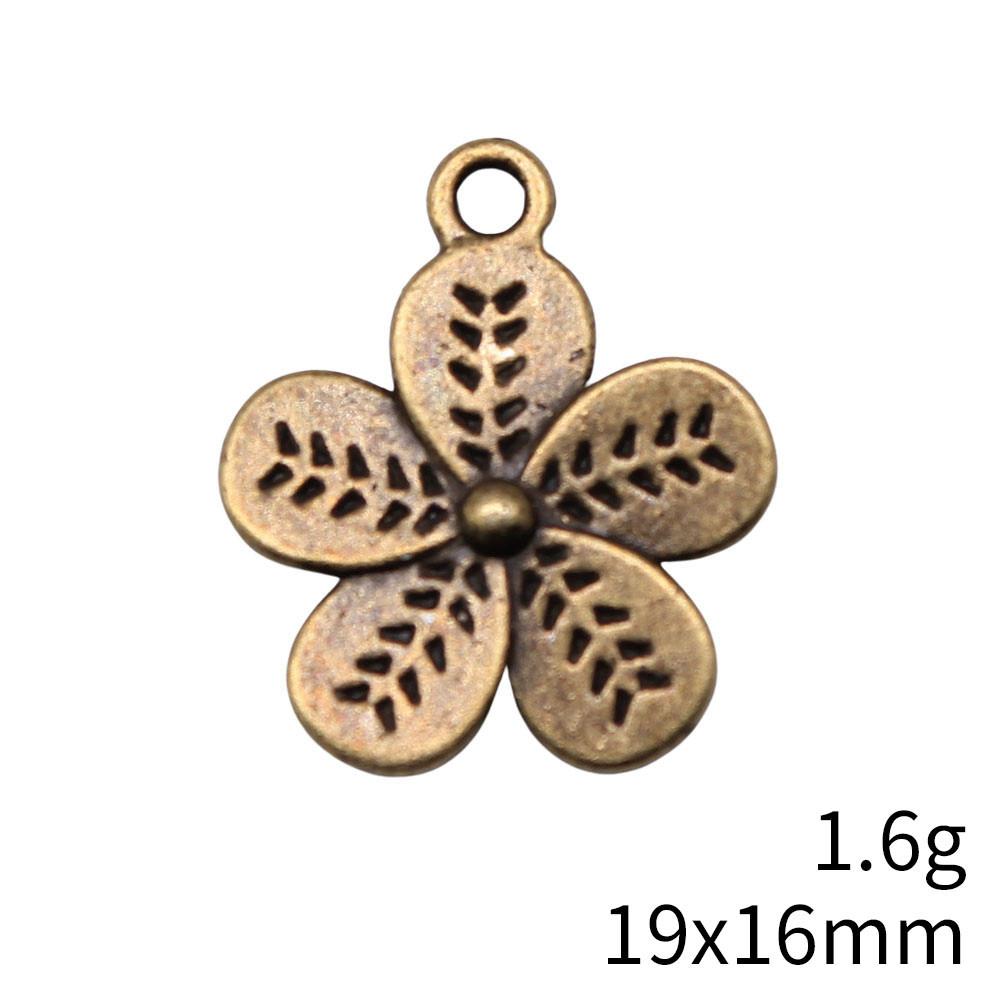 Gifts For Women Charms Italian Bracelet Small Flower Charms Pendant Ornaments For Home Phone Pendant