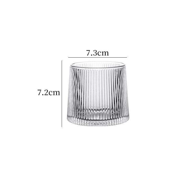 

160ml Coffee Cups Glasses Drinkware Whiskey Cup Shaking Glass Antique Relief Latte Drinks Roly-poly Cocktail Cup Shaker Bottles 160ml