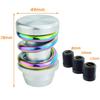 Lunsom Shift Knob Spring Metal Shift Knob Heavy Weight Suitable