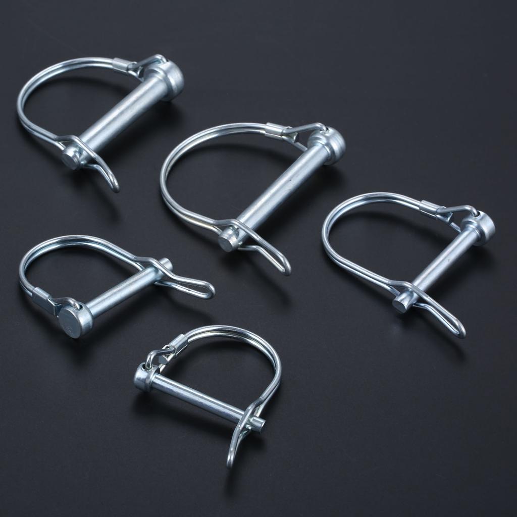 5/2pcs Quick Lock Release Trailer Truck Coupler Safety Pin Camper Bicycle Stroller Cargo Boat Accessories Marine Hitch Hook Clip