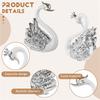2pcs Swan Model Figurine Collectibles - Swan Cake Topper, Dessert Baking Decor Ornament, Car Interior & Home Decoration