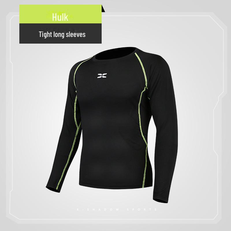 

Мужские летние леггинсы для фитнеса: Спортивная одежда с длинными рукавами для занятий баскетболом и бегом XXL