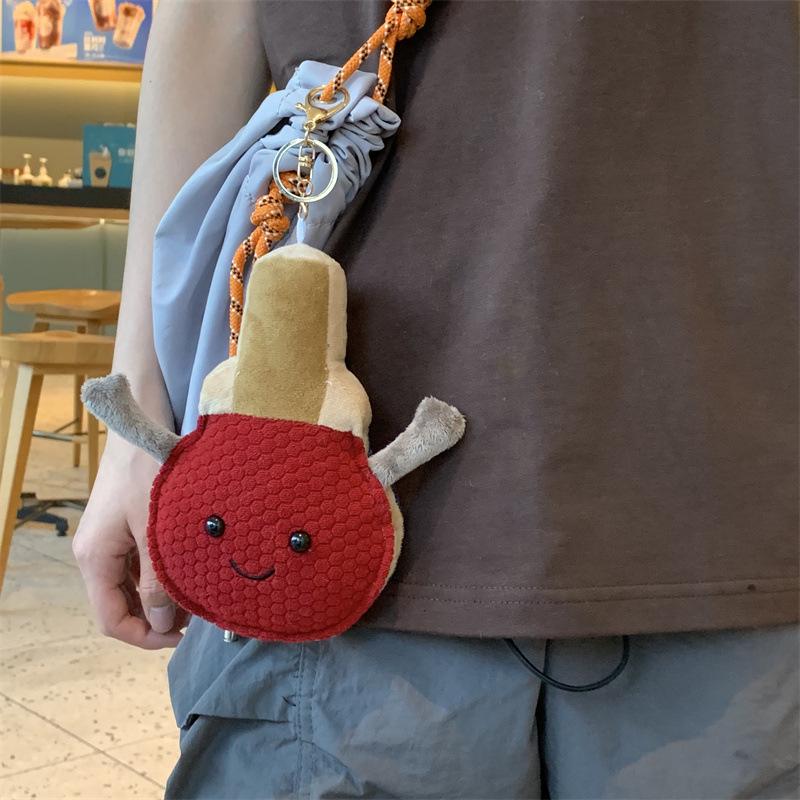 Multisport Plush Doll Pendant: Basketball, Football, Volleyball, Badminton, Rugby, Baseball, Tennis