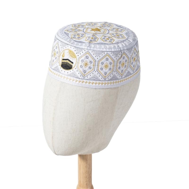 Atmungsaktive Kippa für Männer, Frauen und Kinder Faltbarer jüdischer Hut Geeignet für Synagogengottesdienste und Versammlungen