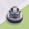 Warhammer 40K Ultramarines Enamel Pin – Legion Insignia Souvenir for Game Lovers