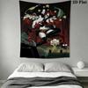 Energetic Anime Characters Pattern Home Decor Tapestry, Wall Hanging, Decorative RV Wall Cloth.XGT0914266