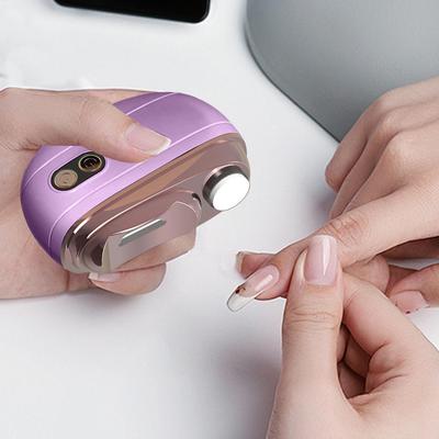 Electric Toenail Clippers for Seniors with LED Light 2-Speed Automatic 4 In1 Automatic Nail Clipper for Seniors Elderly Women