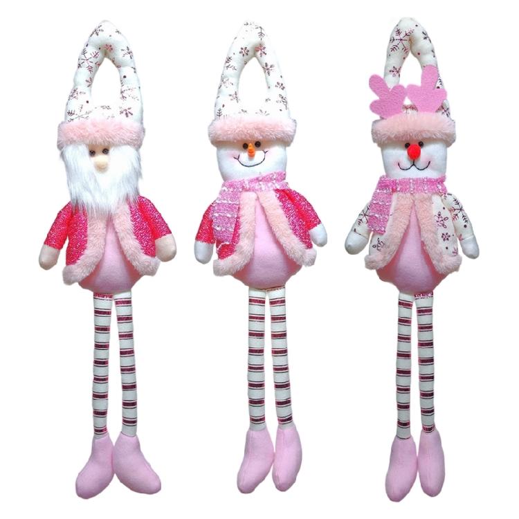 Christmas Doll Ornament Christmas Door Hanging Decoration For Front Door Mantels Christmas Tree Wall And Curtain Display