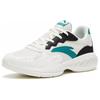 New Anta Cushioned Slip Resistant Abrasion Resistant Low Top Running Shoes Men's White Green Black 912325571-2