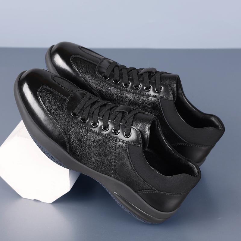 Fashion Latest Fashion Casual Sneakers for Men Versatile Comfortable Sports Shoes Simple Leather Trainers Leisure Walk Tenis Masculino