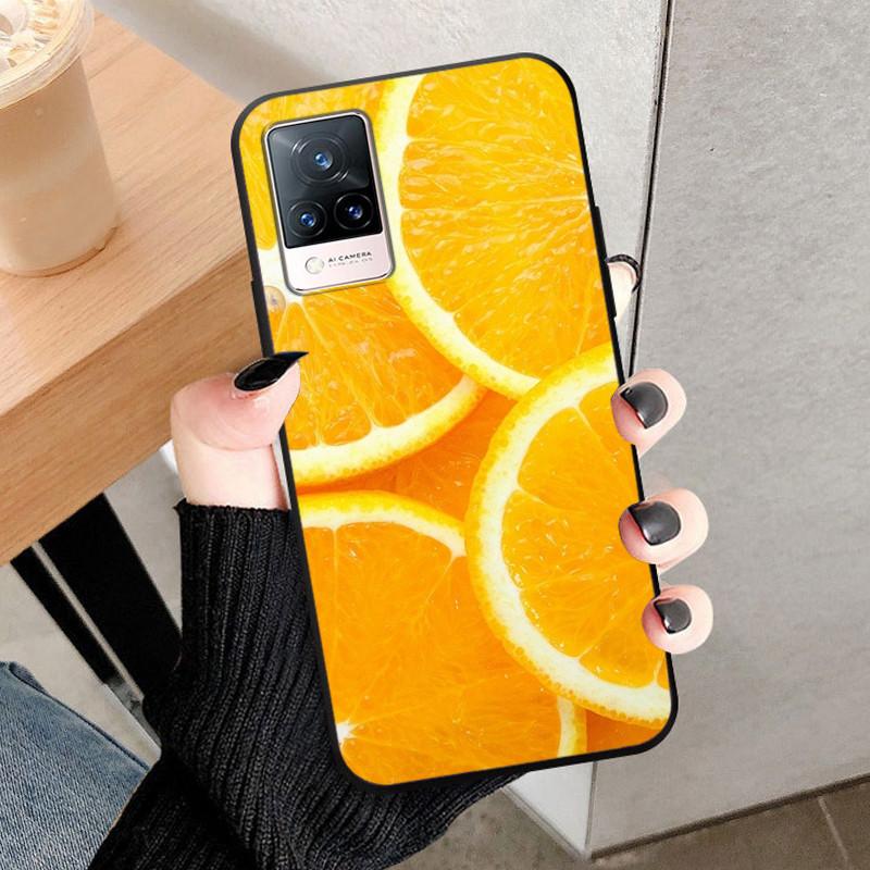For Vivo V21 5G Case V2050 Silicone Soft Protective TPU Funda Cases for Vivo V21 4G Back Cover Bumper for VivoV21 V 21 5G V21E