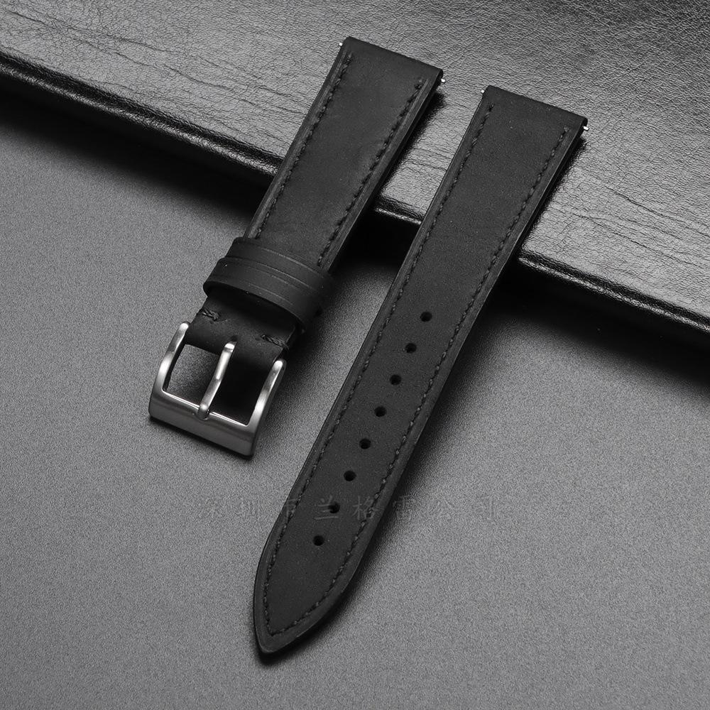 Cinturino a sgancio rapido in vera pelle per Huawei Watch 2 Pro 18/20/22mm