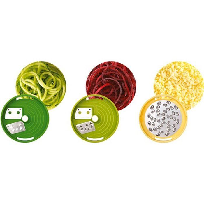 Coupe légumes 3 en 1 joseph joseph spiro