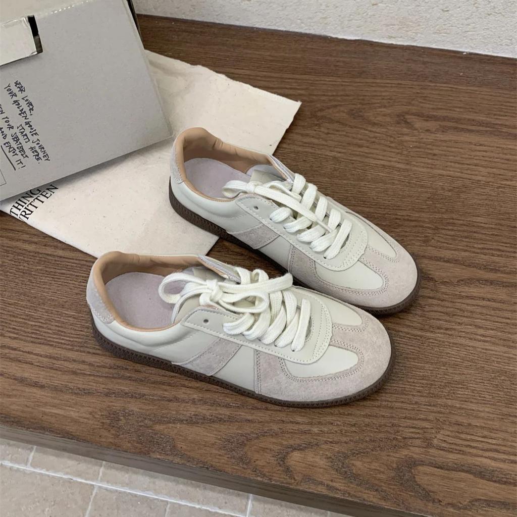 Hot Sales Flat Sneakers For Women Lace Up Round Toe Outdoors Running Shoes Woman Casual Comfort Women's Sports Shoes 2024 New