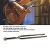 VGEBY A440Hz Tuning Fork, Metal Violin Tuning Fork Standard Tuner Tone Tool with Leather Cover for Guitar, Ukulele, and Violin