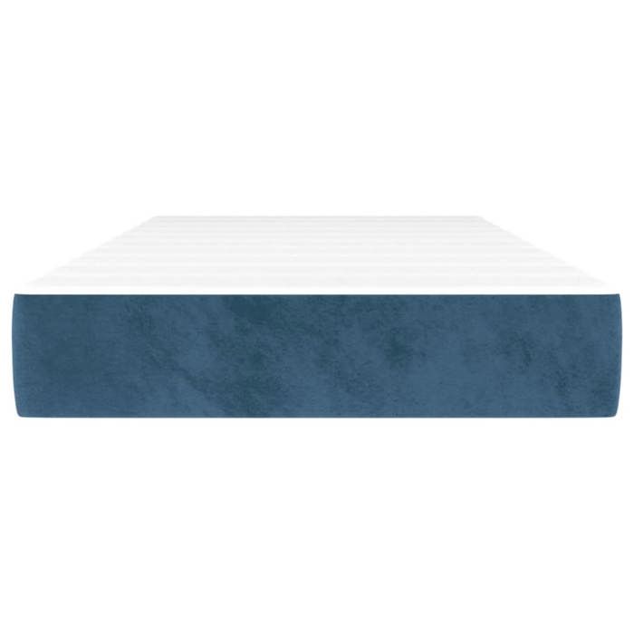 VidaXL Pocket Spring Bed Mattress, Double Bed Mattress, Home Interior Bedroom Furniture, Dark Blue 4007158