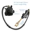 Rear Hydraulic Foot Brake Assembly Caliper Master Cylinder ATV Quad Buggy GoKart
