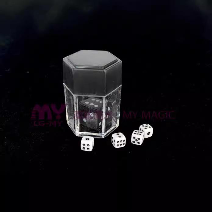 Magic Black & White Mini Exploding Dice - Novelty Children's Toy
