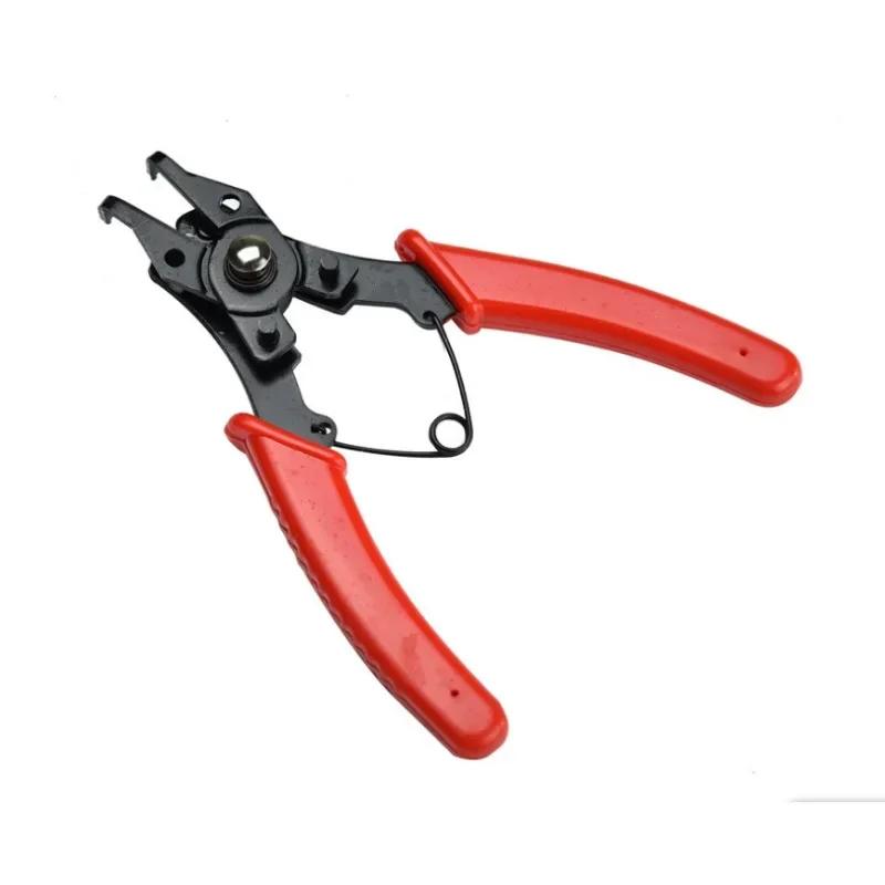 4 In 1 Circlip Pliers Set Snap Ring Pliers Multi Crimp Removable Plier Head Retaining Circlip Pliers Hand Tools