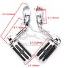 Motorcycle Highway Foot Pegs Footrest For Harley Davidson Road Street Glide FLHX XL 883 1200 Dyna Custom Engine Guard Pedal