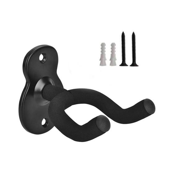 Gitar Veggfeste Henger Kraftig Metall Gitarholder Bass Ukulele Akustisk Klassisk Elektrisk Gitar Stativ Krok Gitar Tilbehør