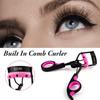 Lasting Professional Lash Comb Curler Eyelashes Curler with Comb Natural Effect Separates Lashes