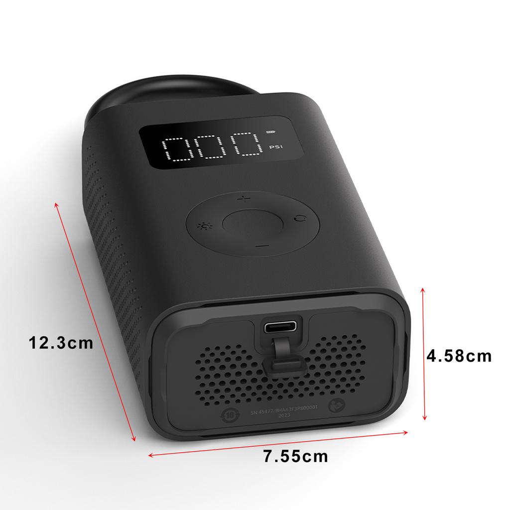 Pompe À Vélo Gonfleur Pompe À Ballon Portable - Pompe Vélo Accessoire
