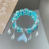 Sweet Colorful Beads Bracelet Exquisite Sweet Lucky Hand Chain  Versatile Wear