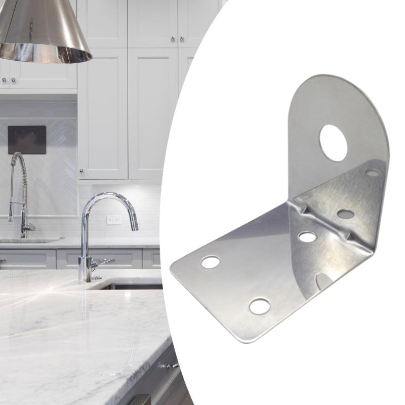 Heavy Type Goosenecks Faucet Brackets Corrosion Resistant 2 Ways Connectors Universal Sink Shower Mounting Hardware