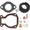 439072 Carburetor Rebuild Kit for Johnson Evinrude 4-15 HP Motor | Compatible with Johnson Evinrude 4 4.5 5 6 7.5 8 9.9 14 15 HP Outboard Engine,