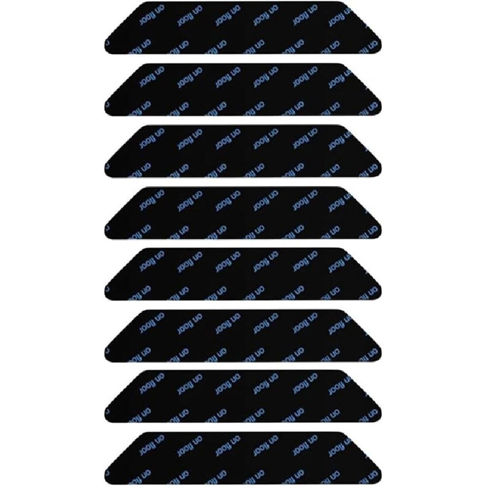 Rug Carpet Non Slip Grippers for Floors, Reusable and Washable Double Sided Carpet Tape Pads Removable, Strong Adhesive Grippers for Area Rugs, Keep