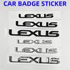 3D ABS Car Rear Trunk Emblem Badge Sticker Logo for ES300 IS300 IS350 ES250 ES350 IS250 CT200H GS350 NX200 Accessories
