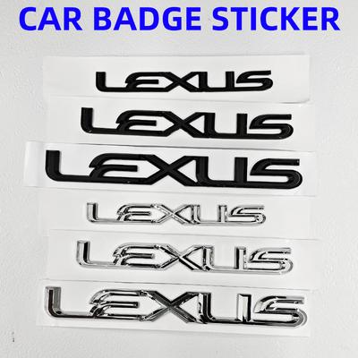 3D ABS Car Rear Trunk Emblem Badge Sticker Logo for ES300 IS300 IS350 ES250 ES350 IS250 CT200H GS350 NX200 Accessories