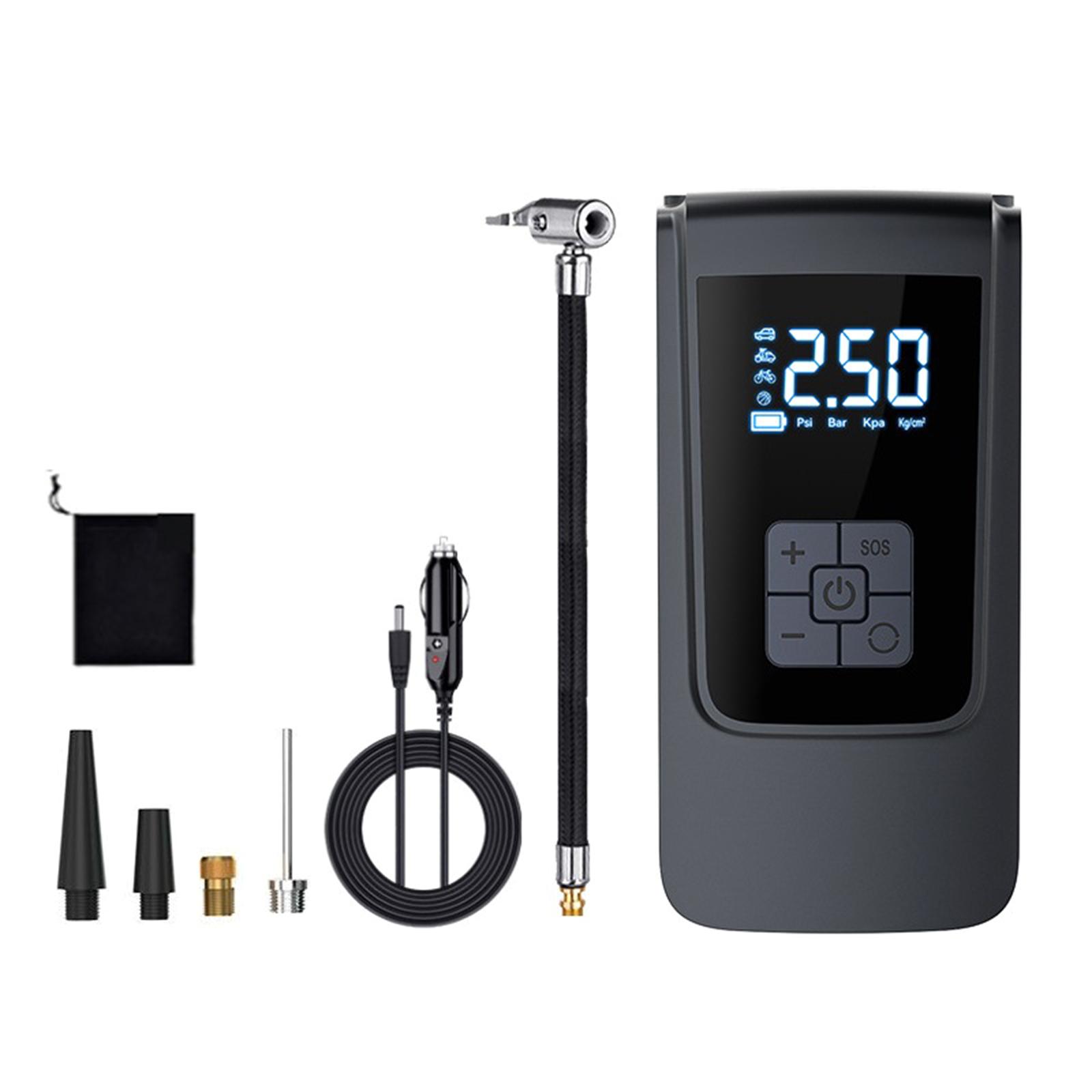 

Tire Inflator Portable Air Compressor Air Pump for Car 6000mAh Electric Air Compressor Air Pump Cordless 150PSI
