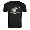 I Destroy Silence Rock Drums Graphic T-Shirt